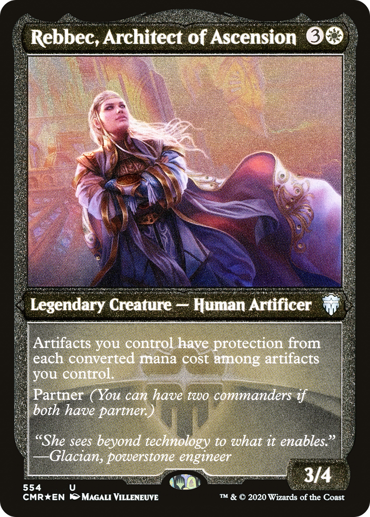 Rebbec, Architect of Ascension (CMR-554) [Commander Legends] Foil MTG Single Wizards of the Coast