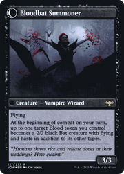 Voldaren Bloodcaster (PRE-137) [Innistrad: Crimson Vow Promos] Foil MTG Single Wizards of the Coast