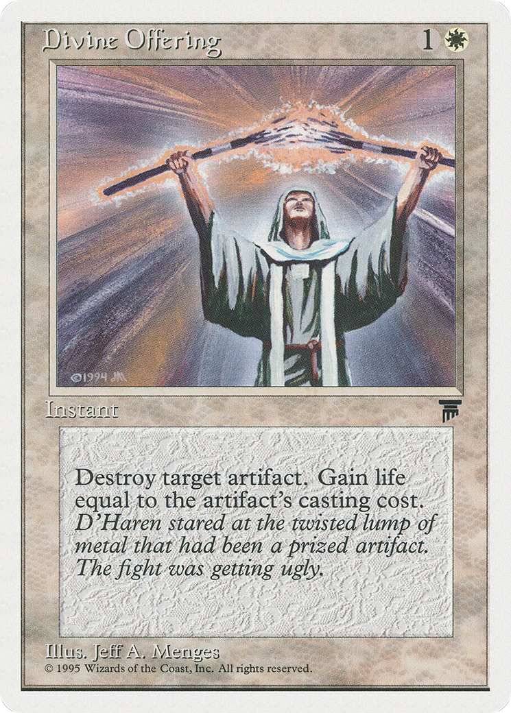 Divine Offering (CHR-006) [Chronicles] MTG Single Wizards of the Coast