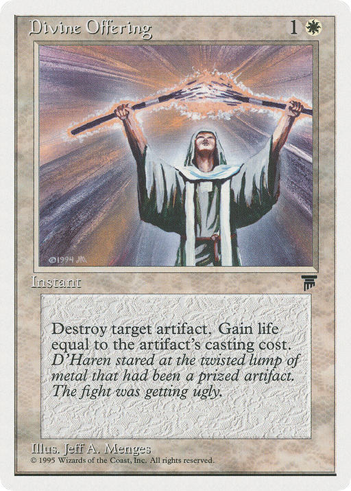 Divine Offering (CHR-006) [Chronicles] MTG Single Wizards of the Coast