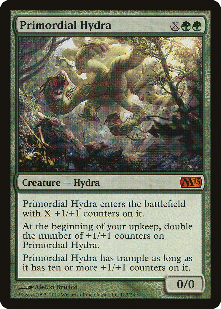 Primordial Hydra (M13-183) [Magic 2013] MTG Single Wizards of the Coast