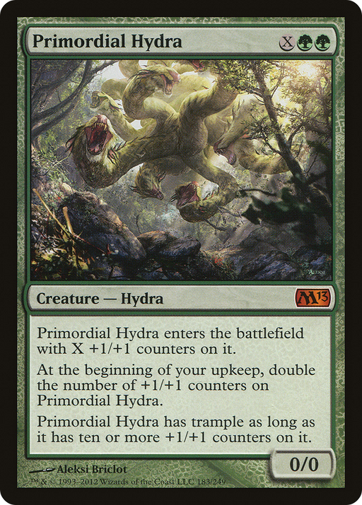 Primordial Hydra (M13-183) [Magic 2013] Foil MTG Single Wizards of the Coast