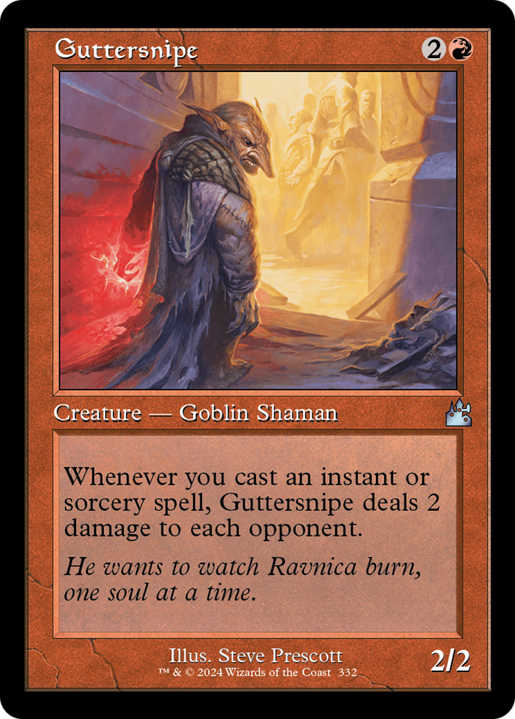 Guttersnipe (RVR-332) [Ravnica Remastered] Foil MTG Single Wizards of the Coast