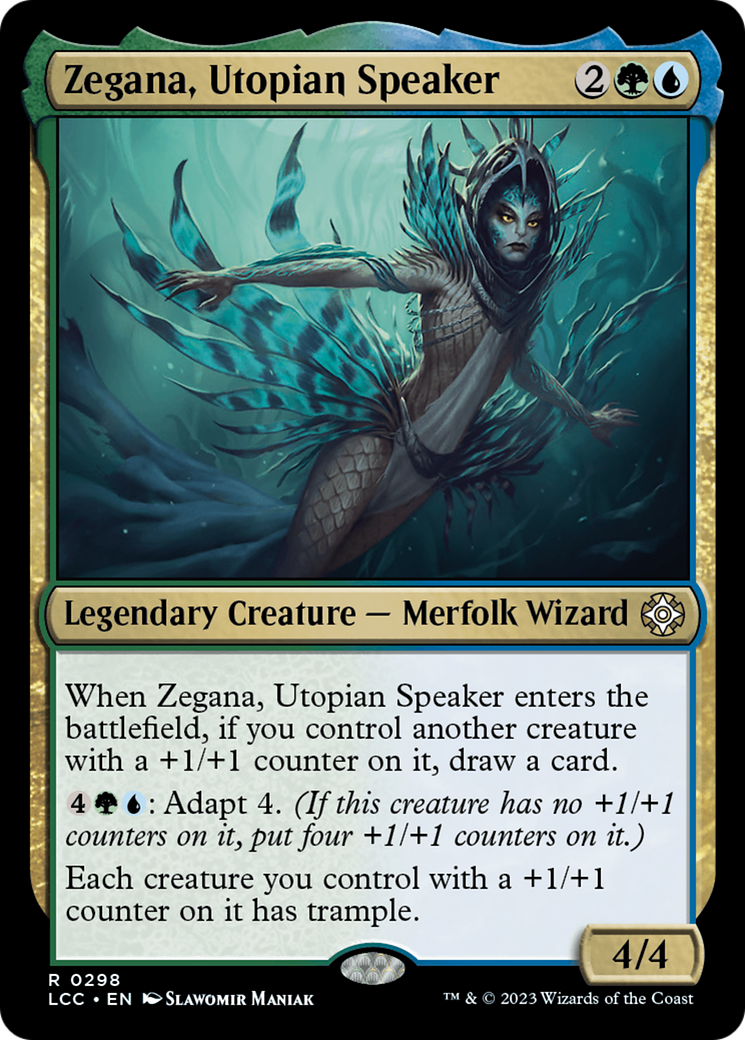 Zegana, Utopian Speaker (LCC-298) [The Lost Caverns of Ixalan Commander] MTG Single Wizards of the Coast