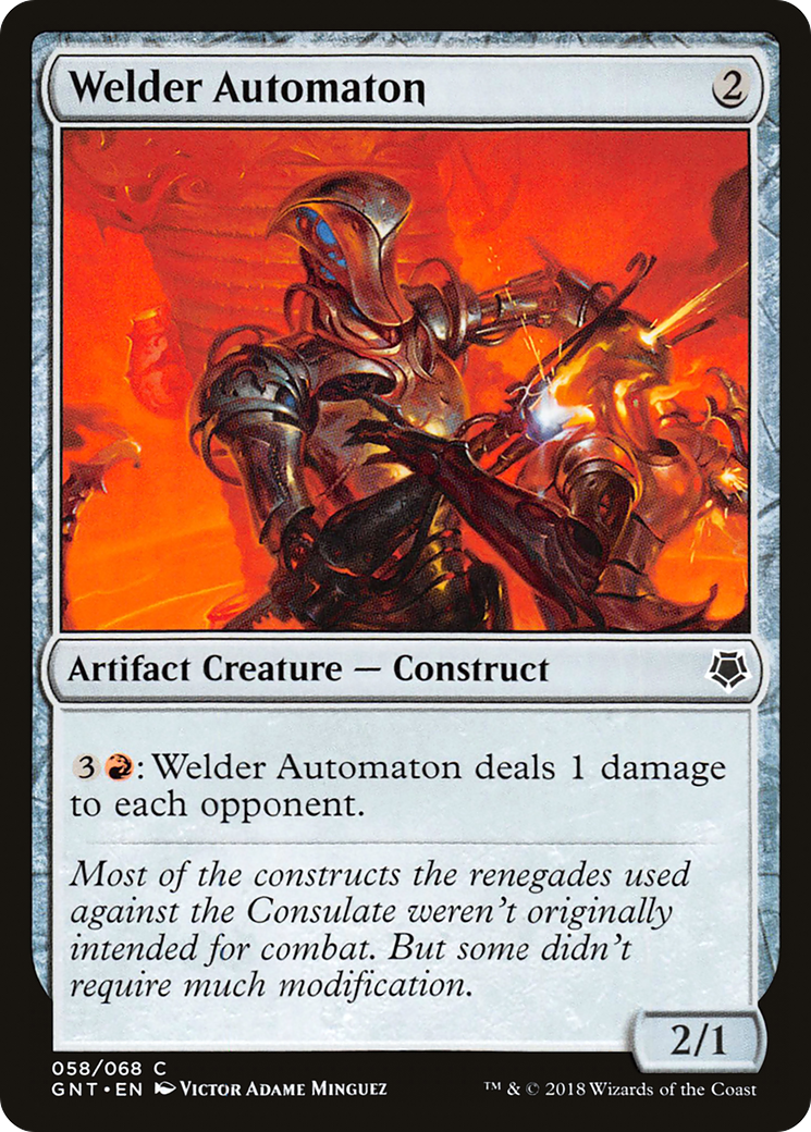 Welder Automaton (GNT-058) [Misc] Game Night MTG Single Wizards of the Coast