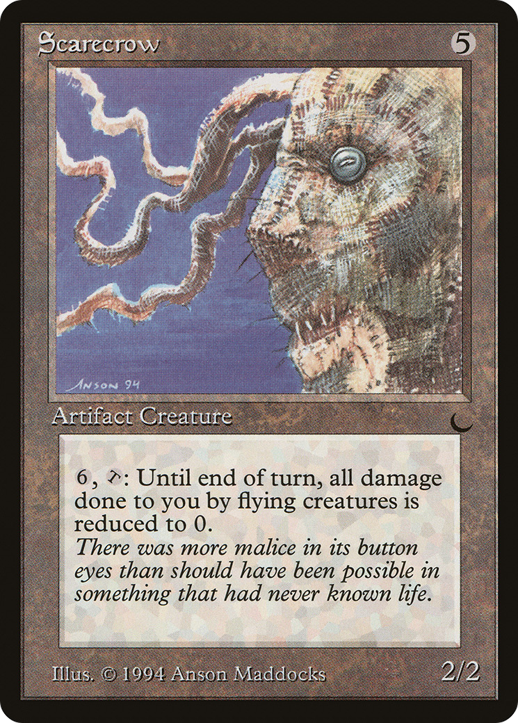 Scarecrow (DRK-108) [Oldschool] The Dark MTG Single Wizards of the Coast