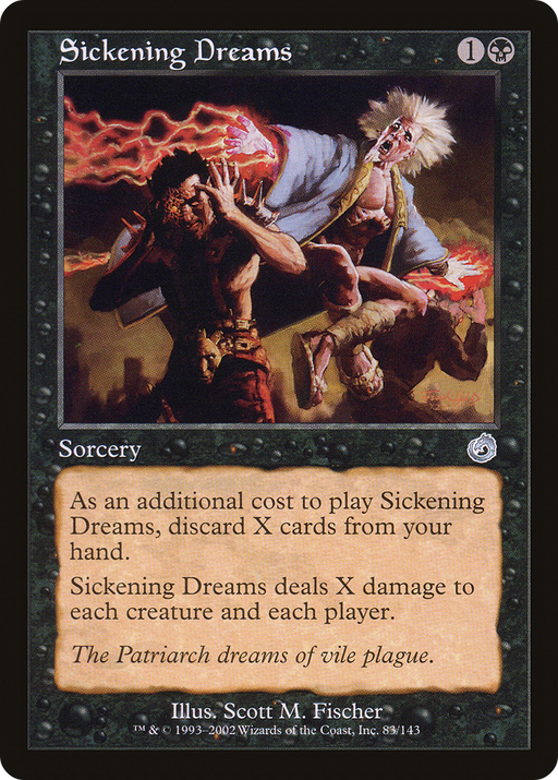 Sickening Dreams (TOR-083) [Torment] MTG Single Wizards of the Coast
