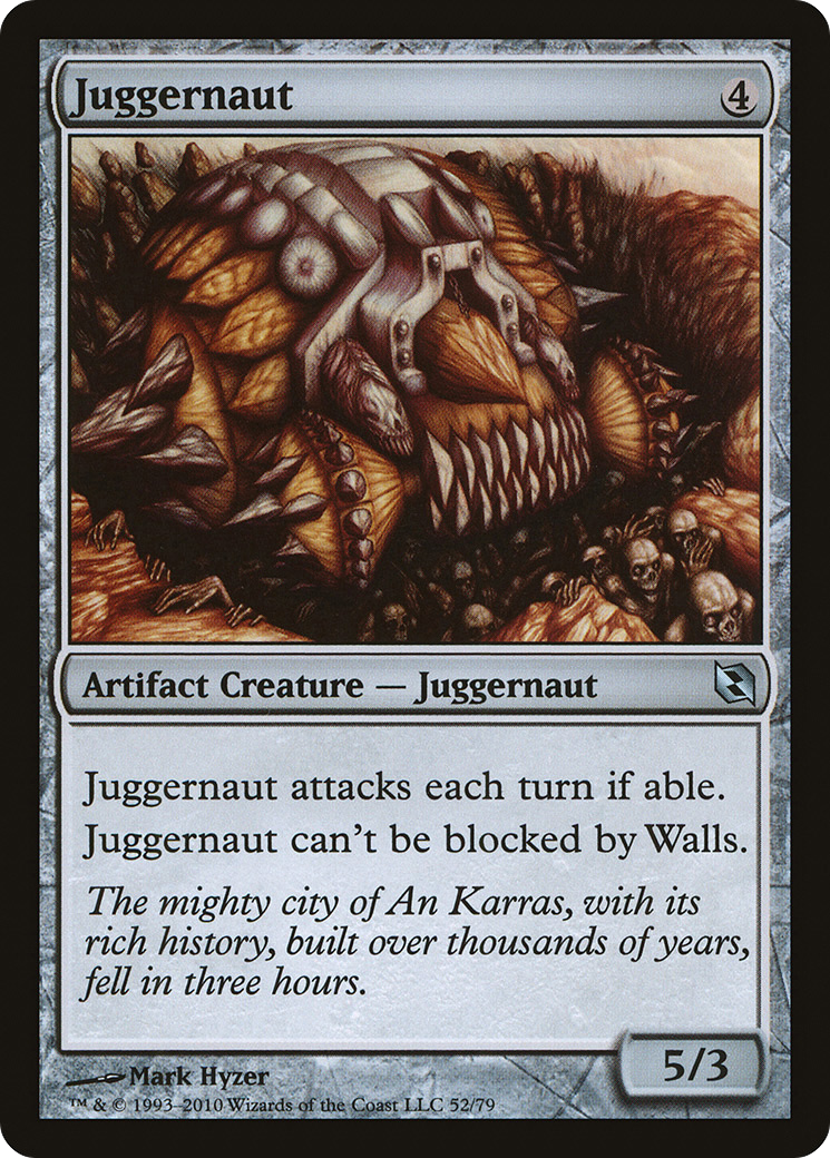 Juggernaut (DDF-052) [Misc] Duel Decks: Elspeth vs. Tezzeret MTG Single Wizards of the Coast