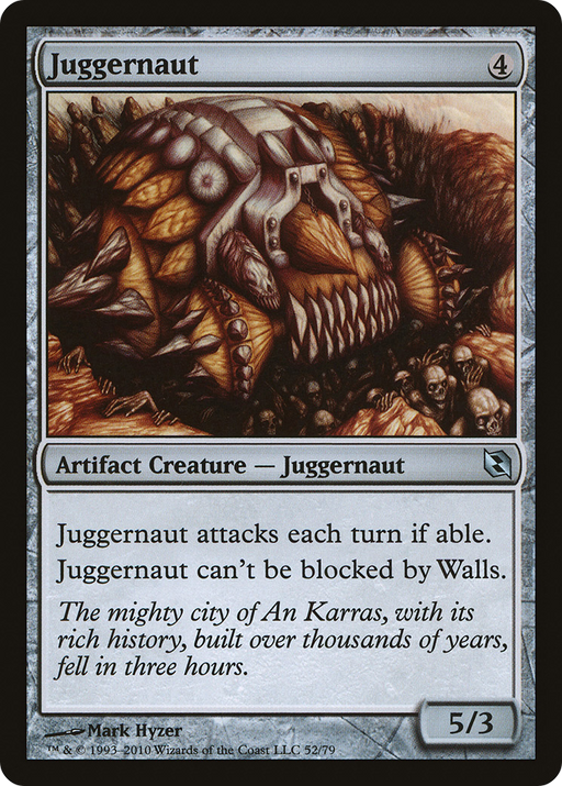 Juggernaut (DDF-052) [Misc] Duel Decks: Elspeth vs. Tezzeret MTG Single Wizards of the Coast