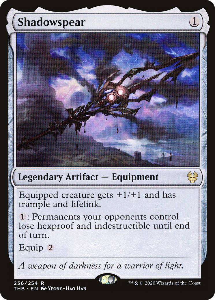 Shadowspear (THB-236) [Theros Beyond Death] MTG Single Wizards of the Coast
