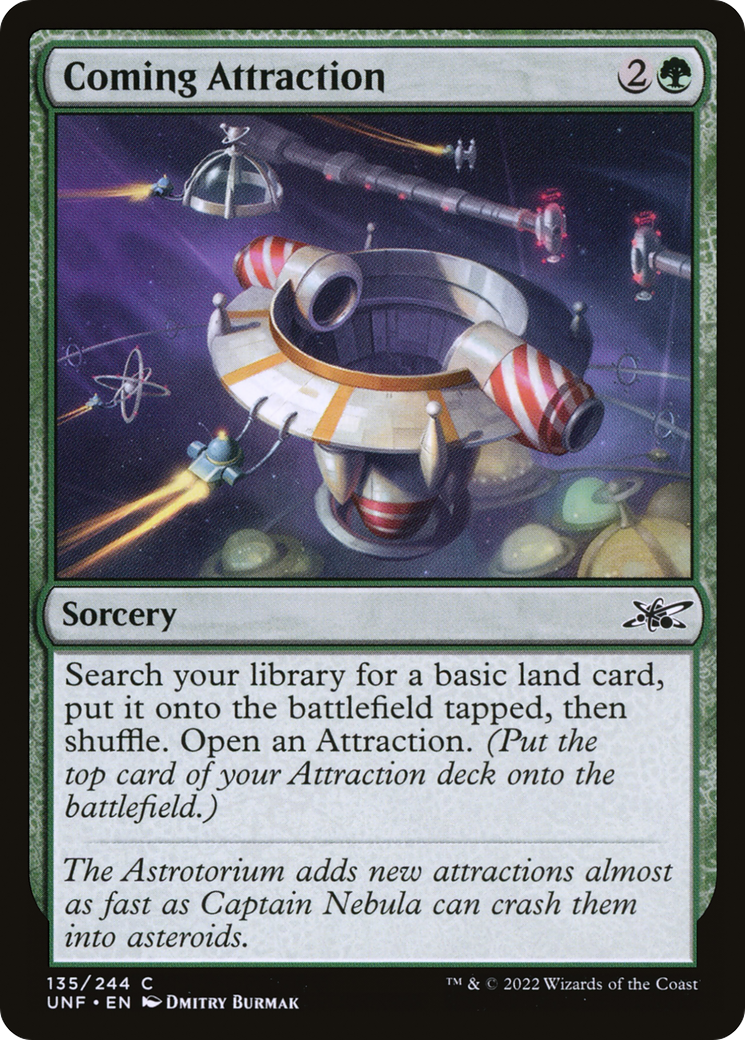 Coming Attraction (UNF-135) [Unfinity] MTG Single Wizards of the Coast