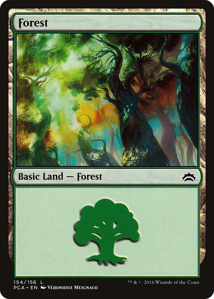 Forest (154) (PCA-154) [Misc] Planechase Anthology MTG Single Wizards of the Coast
