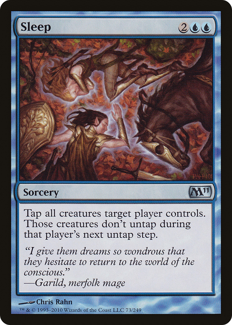 Sleep [Magic 2011] MTG Single Magic: The Gathering