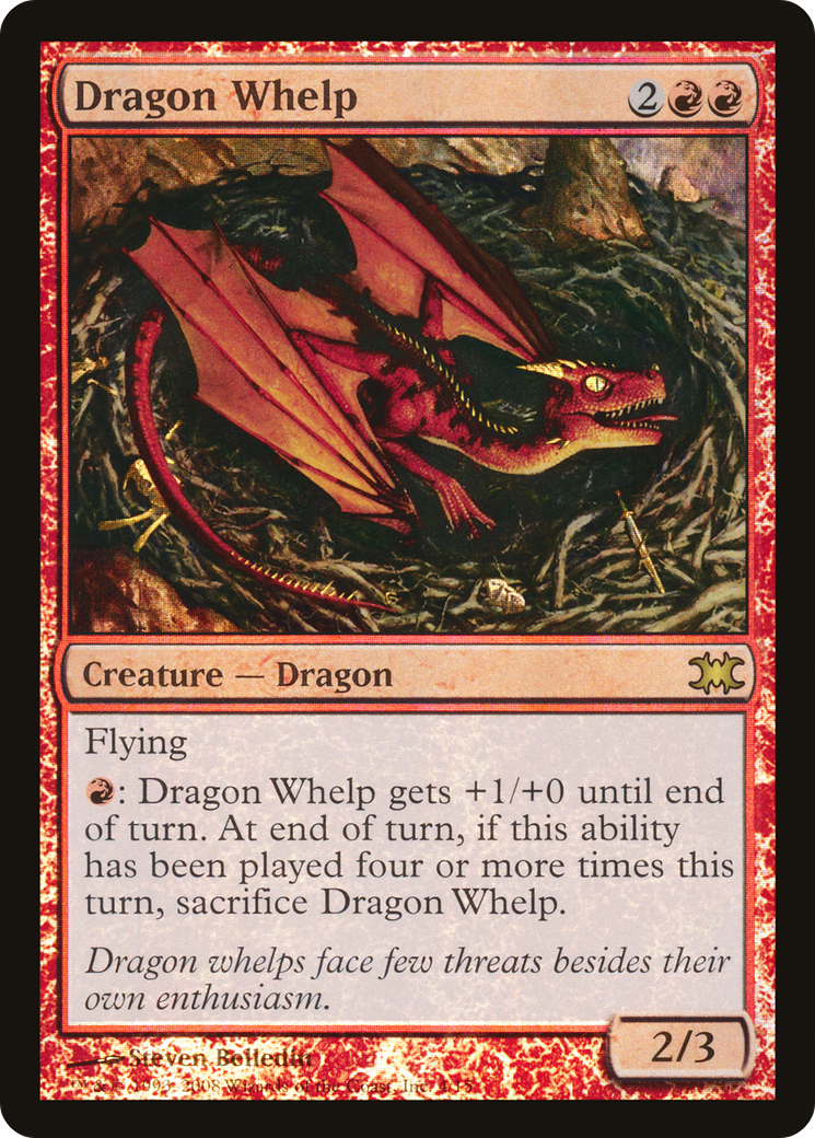 Dragon Whelp (DRB-004) [Misc] From the Vault: Dragons Foil MTG Single Wizards of the Coast