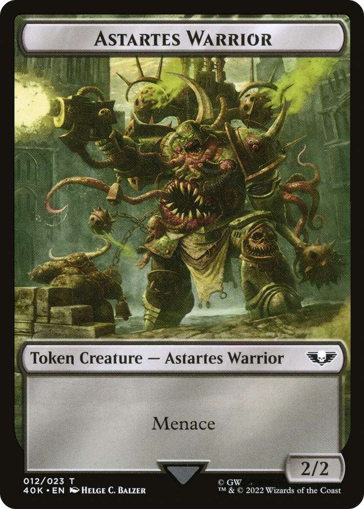 Astartes Warrior (T40K-012) [Tokens] Warhammer 40,000 Tokens MTG Single Wizards of the Coast