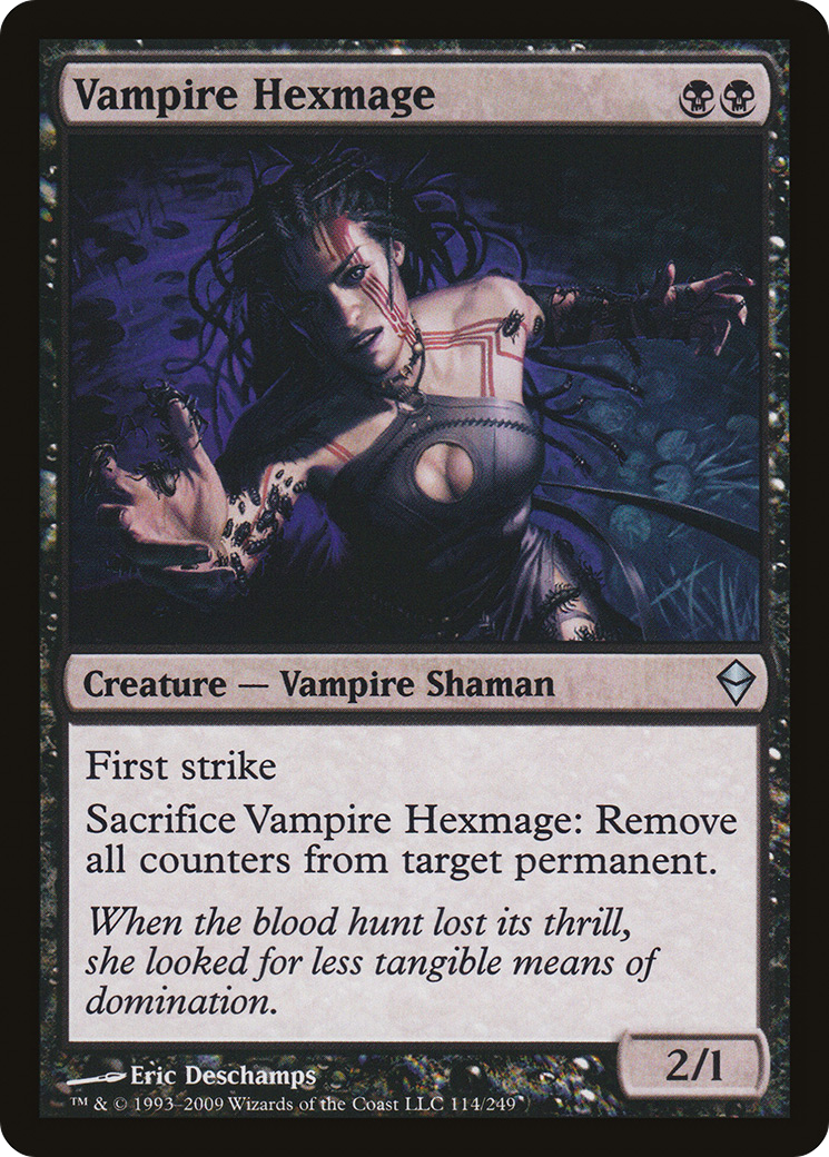 Vampire Hexmage (ZEN-114) [Zendikar] Foil MTG Single Wizards of the Coast