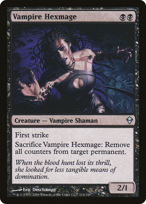 Vampire Hexmage (ZEN-114) [Zendikar] Foil MTG Single Wizards of the Coast