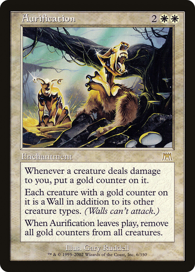Aurification (ONS-006) [Onslaught] Foil MTG Single Wizards of the Coast