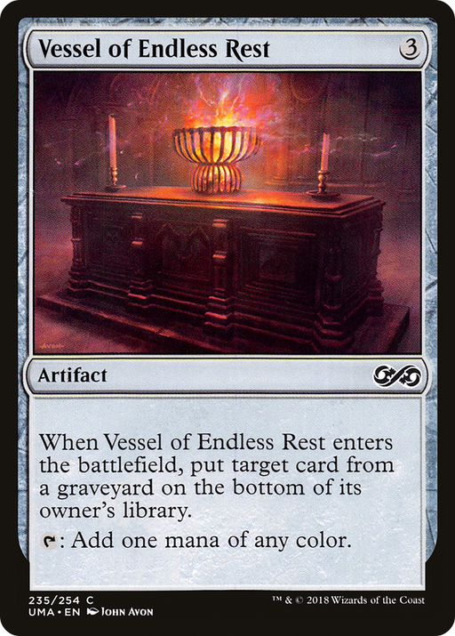Vessel of Endless Rest (UMA-235) [Ultimate Masters] Foil MTG Single Wizards of the Coast