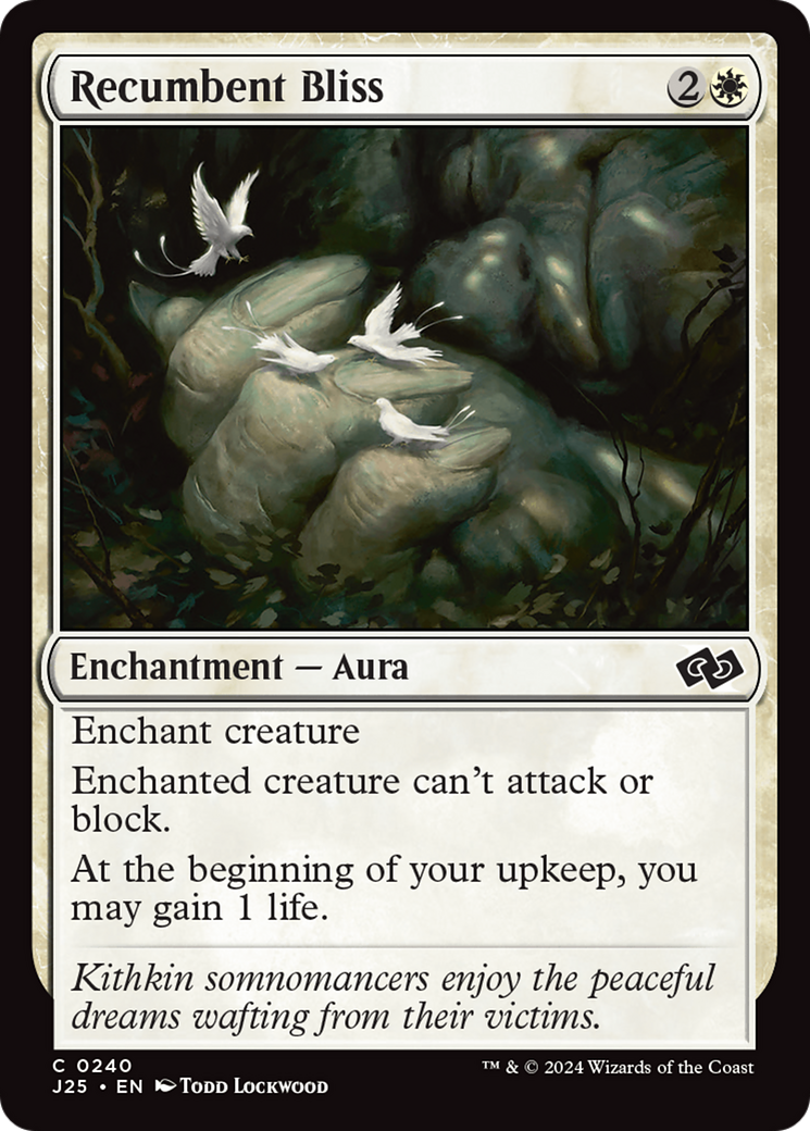 Recumbent Bliss (J25-240) [Foundations Jumpstart] MTG Single Wizards of the Coast