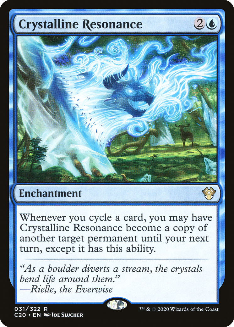 Crystalline Resonance (C20-031) [Commander 2020] MTG Single Wizards of the Coast