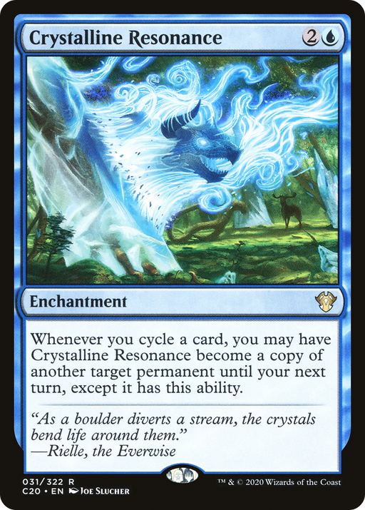 Crystalline Resonance (C20-031) [Commander 2020] MTG Single Wizards of the Coast