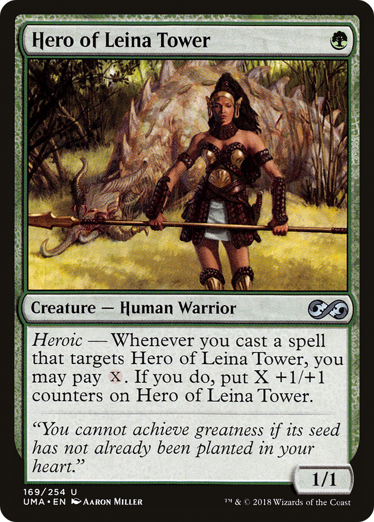 Hero of Leina Tower (UMA-169) [Ultimate Masters] Foil MTG Single Wizards of the Coast