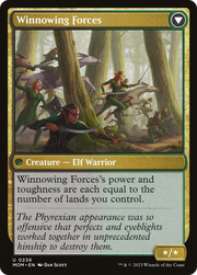 Invasion of Lorwyn // Winnowing Forces (MOM-236) [March of the Machine] Foil MTG Single Wizards of the Coast
