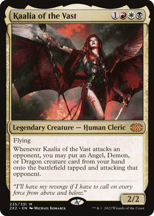 Kaalia of the Vast (2X2-235) [Double Masters 2022] MTG Single Wizards of the Coast