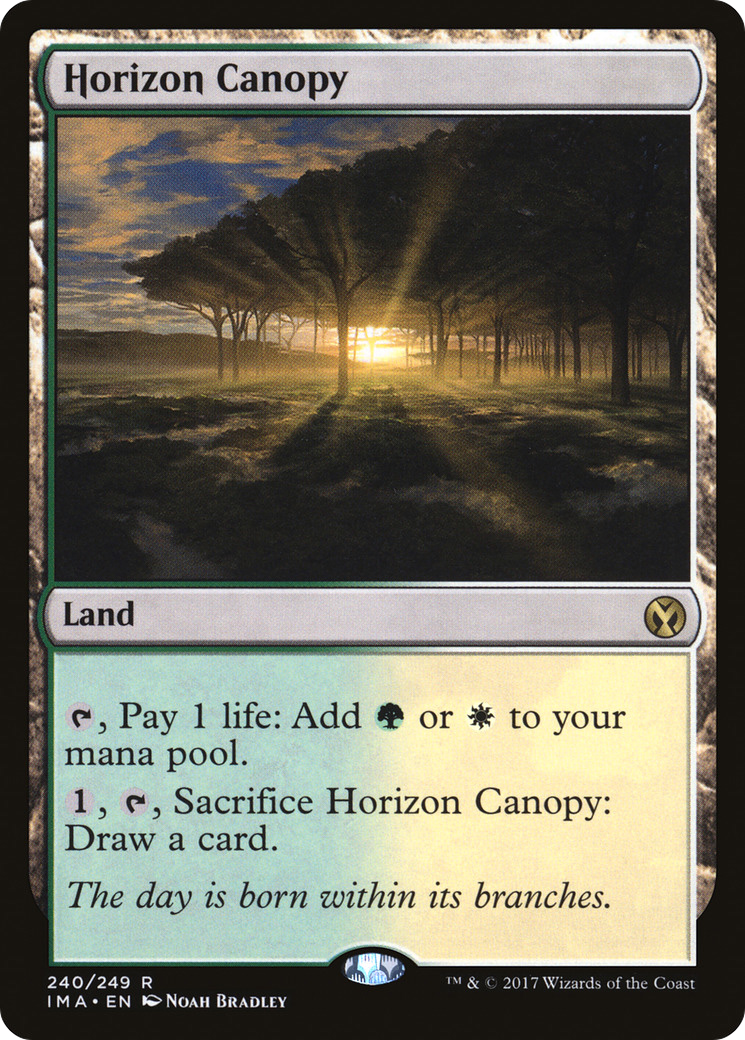 Horizon Canopy (IMA-240) [Iconic Masters] MTG Single Wizards of the Coast