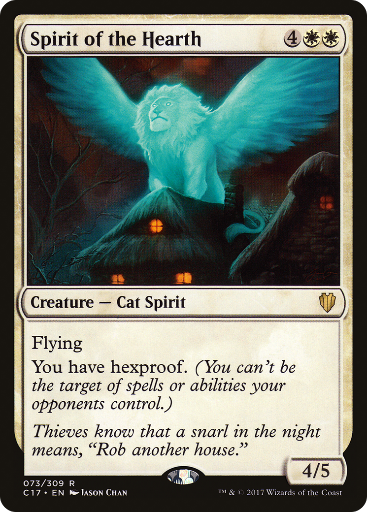 Spirit of the Hearth (C17-073) [Commander 2017] MTG Single Wizards of the Coast