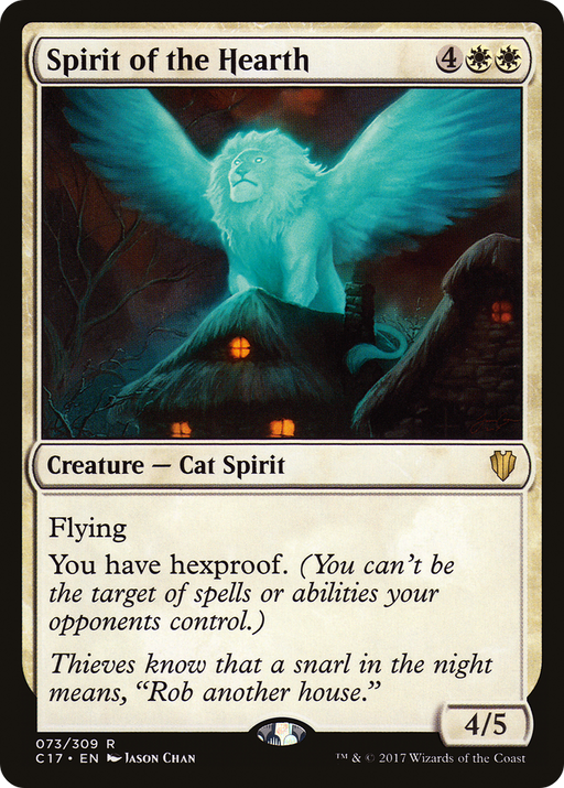 Spirit of the Hearth (C17-073) [Commander 2017] MTG Single Wizards of the Coast