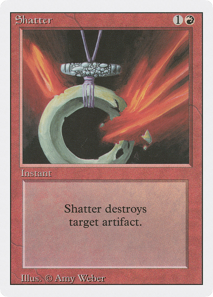 Shatter (3ED-175) [Revised Edition] MTG Single Wizards of the Coast
