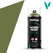 Vallejo: Aerosol 28027 Goblin Green Primer Model Paints Vallejo