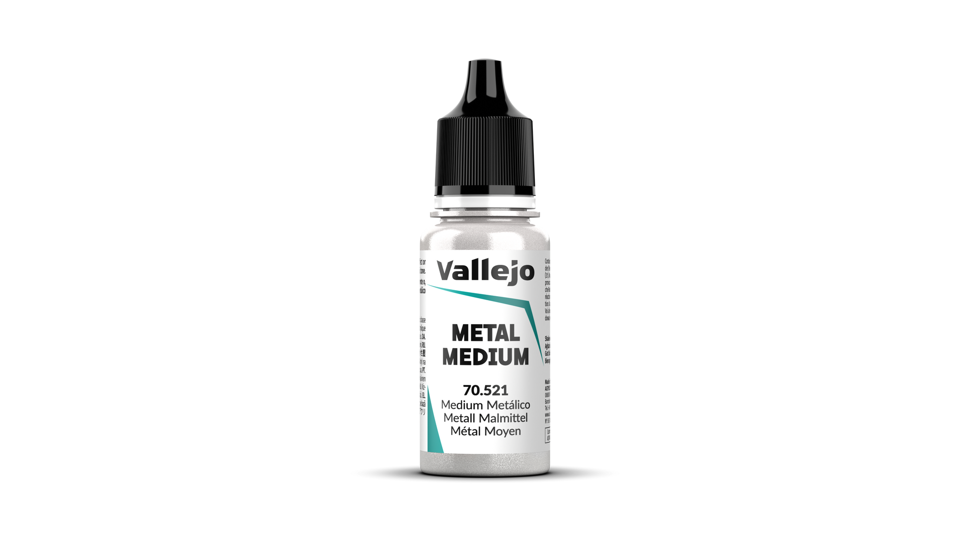 Vallejo: 70521 Metal Medium Model Paints Vallejo
