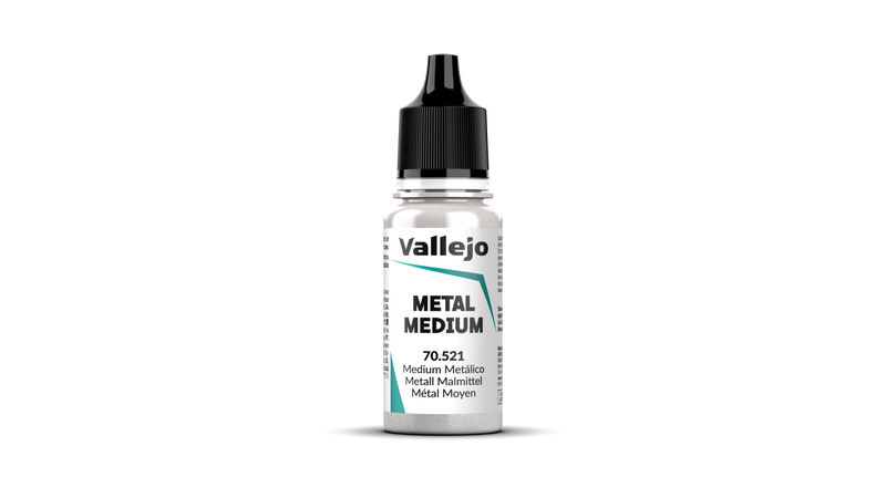 Vallejo: 70521 Metal Medium Model Paints Vallejo
