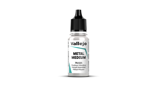 Vallejo: 70521 Metal Medium Model Paints Vallejo