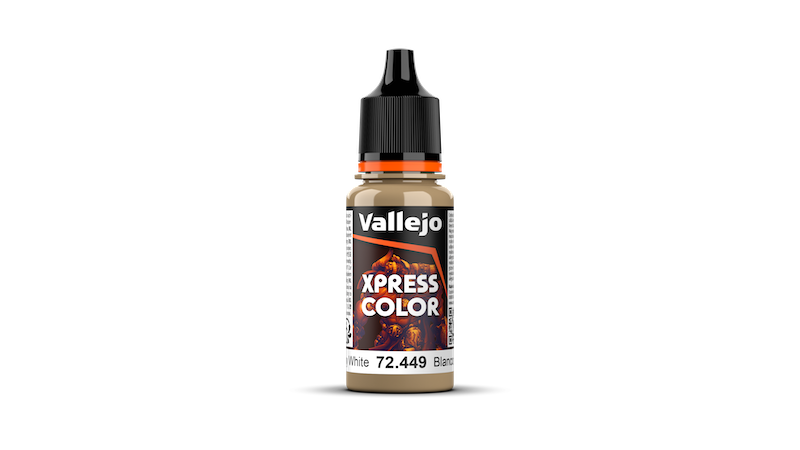 Vallejo: Xpress Color 72449 Mummy White Model Paints Vallejo
