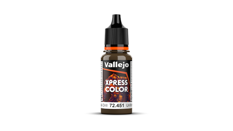 Vallejo: Xpress Color 72451 Khaki Drill Model Tools & Glue Vallejo