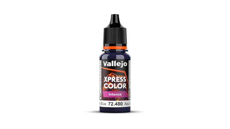 Vallejo: Xpress Color Intense 72480 Legacy Blue Model Paints Vallejo