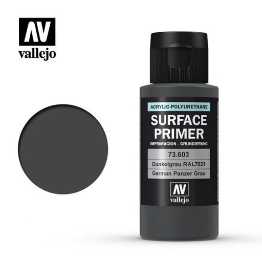 Vallejo: Surface Primer 73603 German Panzer Grey Model Paints Vallejo