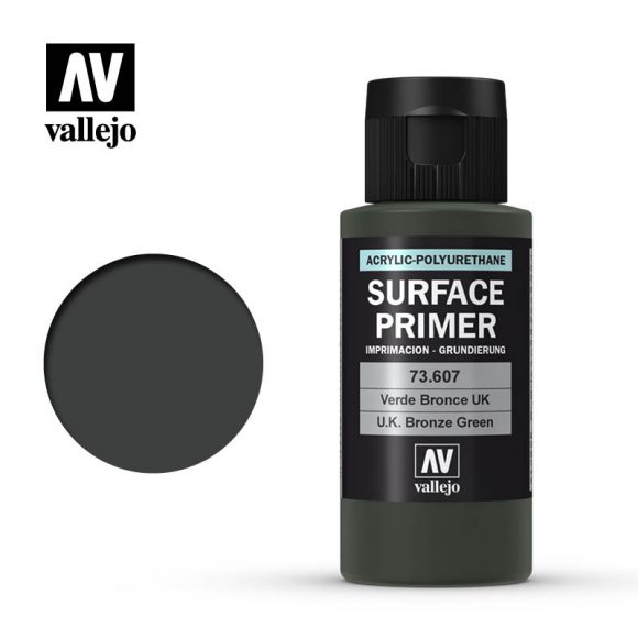 Vallejo: Surface Primer 73607 UK Bronze Green Model Paints Vallejo