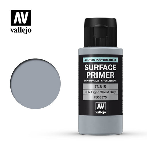 Vallejo: Surface Primer 73615 Light Ghost Grey Model Paints Vallejo