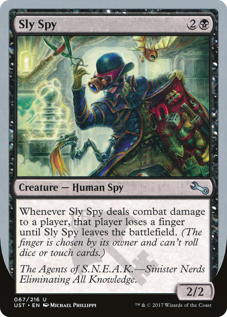 Sly Spy (C) (UST-067) [Unstable] MTG Single Wizards of the Coast