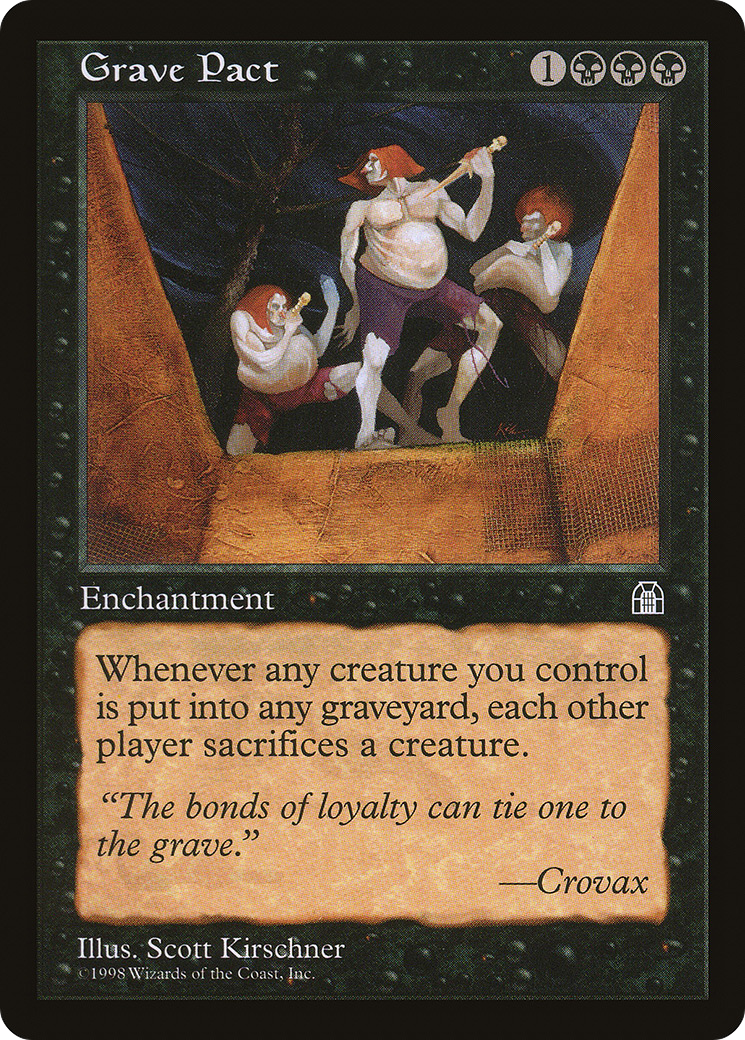 Grave Pact (STH-) [Stronghold] MTG Single Wizards of the Coast