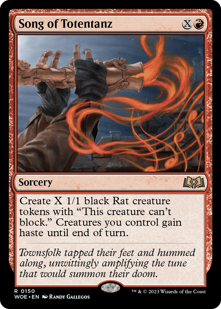 Song of Totentanz (WOE-150) [Wilds of Eldraine] MTG Single Wizards of the Coast