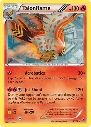Talonflame (/119) [XY: Phantom Forces] Pokemon Single Pokémon