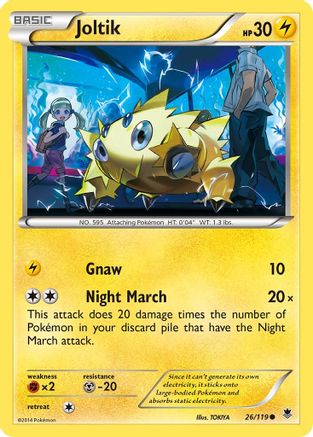 Joltik (26/119) [XY: Phantom Forces] Pokemon Single Pokémon