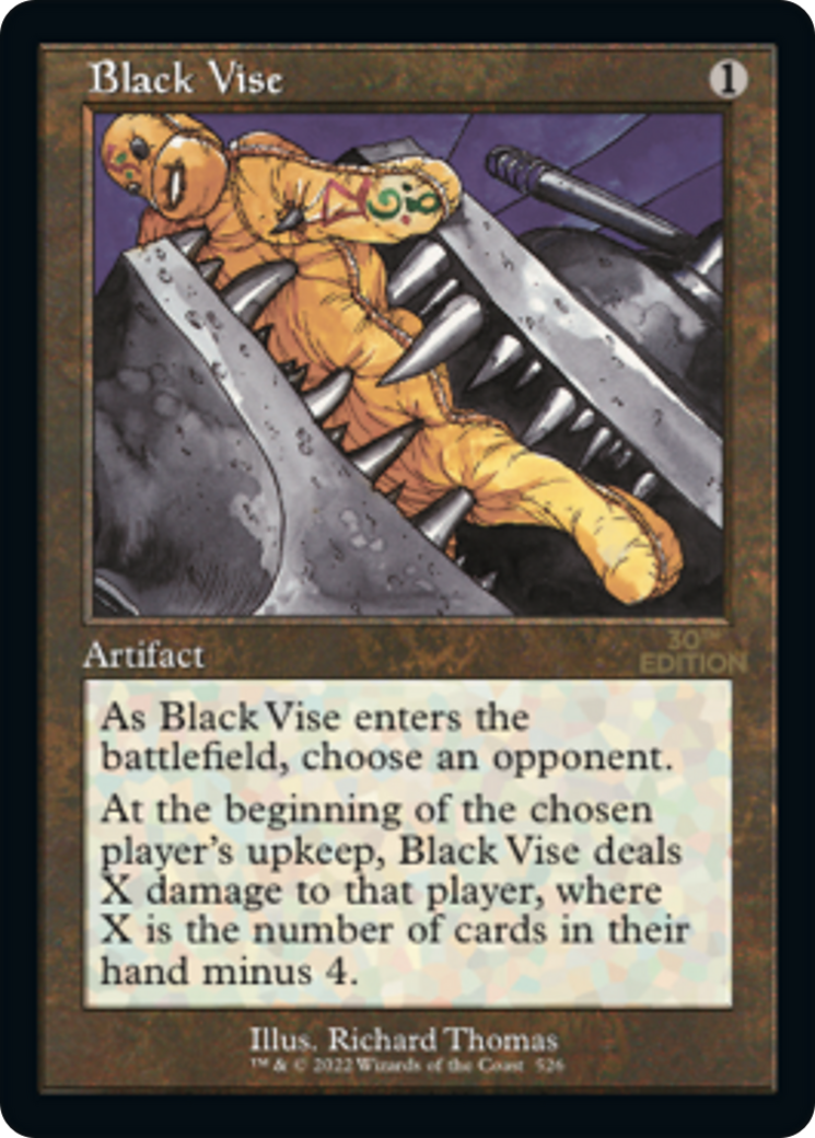 Black Vise (30A-526) [30th Anniversary Edition] MTG Single Wizards of the Coast