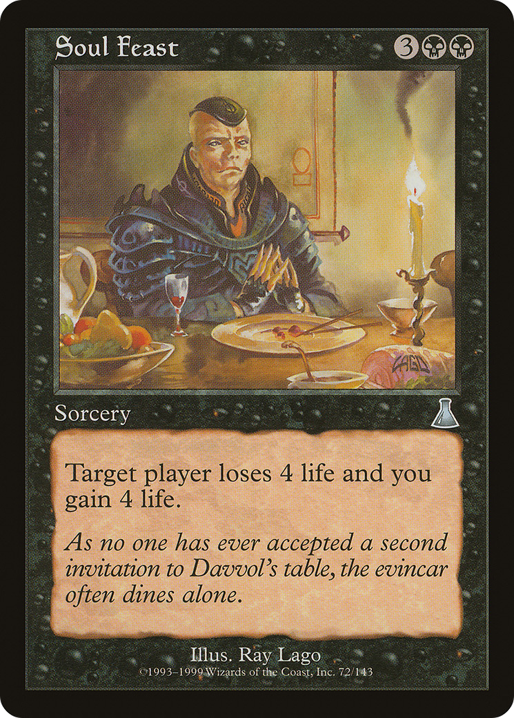 Soul Feast (UDS-072) [Urza's Destiny] Foil MTG Single Wizards of the Coast